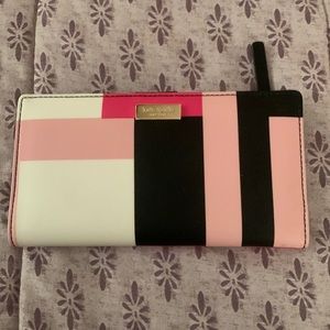 NWOT Kate Spade Shore Street Color Block Wallet